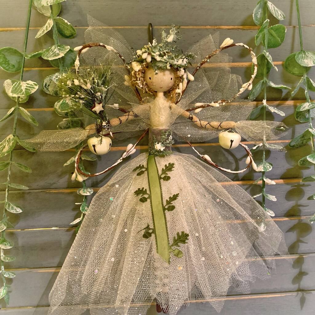 Christmas Woodland Fern Fairy Treetopper By Potting Shed Designs