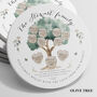 Personalised Family Tree Plaque Ornament Olive Tree, thumbnail 1 of 2