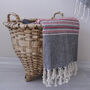 Personalised Cotton Beach And Bath Towel, thumbnail 4 of 4
