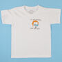 'I'm Still Standing' Embroidered Kids T Shirt, thumbnail 3 of 3