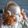 Highland Brown Cow Adjustable Earmuffs, Gift Boxed, thumbnail 10 of 10