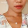Vachana Shell Lily Sterling Silver Necklace, thumbnail 6 of 10
