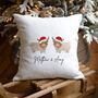 Highland Cow Christmas Cushion, thumbnail 1 of 3