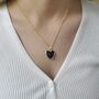 40th Birthday Crystal Heart Pendant Necklace Gift For Her, thumbnail 5 of 7