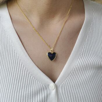 40th Birthday Crystal Heart Pendant Necklace Gift For Her, 5 of 7