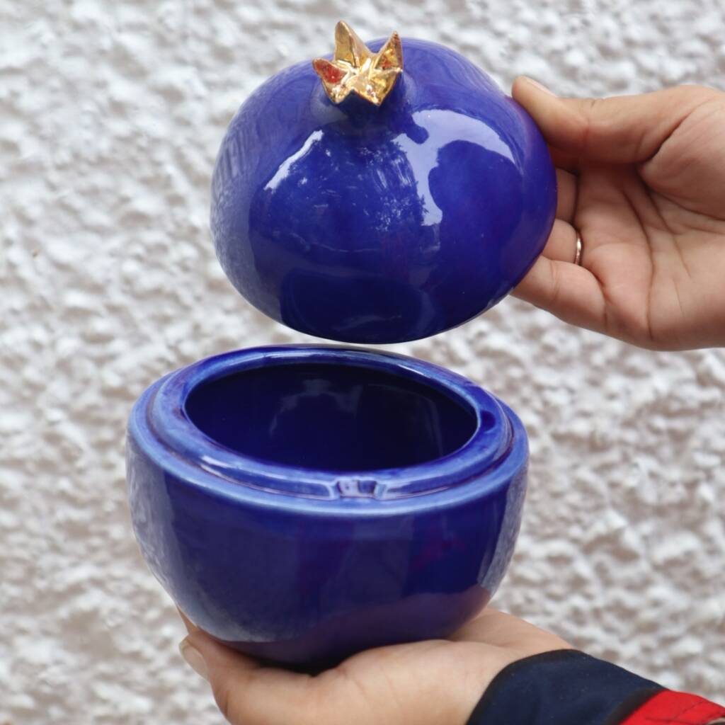 Royal Blue Anar Jar, 1 of 2
