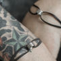 Personalised Mens Leather Milestone Bracelet, thumbnail 6 of 9