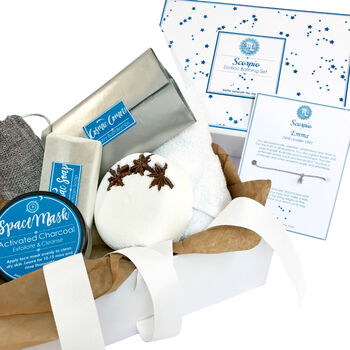 Personalised Zodiac Horoscope Bath Bomb Gift Set Astrology Spa Pamper Box For Her, 3 of 7