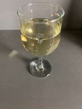 Personalised 18th Birthday Wine Glass Gift, 4 of 7