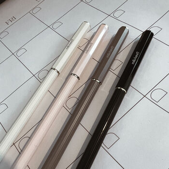 Luxury Neutral Black Ballpoint Pen Set, 6 of 7