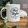 Couples Personalised Bone China Mug Set For Wedding, thumbnail 7 of 10