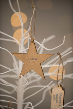 Baby's First Christmas Personalised Decoration, 3 of 4