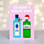 Gin Christmas Card, thumbnail 2 of 4