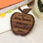 Personalised Teacher's Apple Fridge Magnet, thumbnail 1 of 4