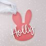 Easter Gift Tag, Personalised Acrylic Basket Tag, thumbnail 3 of 3