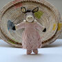 Hand Knitted Animal Soft Toys In Shakespearean Dress, thumbnail 2 of 4