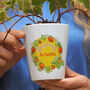 First Birthday Strawberry Plant Pot With Seeds, thumbnail 1 of 3