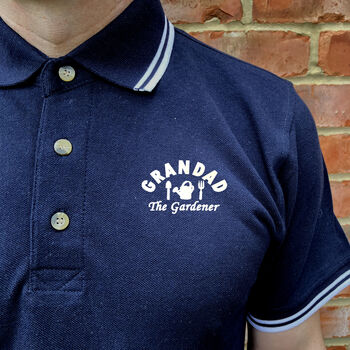 Personalised Hobbies Polo Shirt: Father's Day Gift, 6 of 10