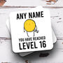 Personalised 16th Birthday Mug 'Level 16', thumbnail 2 of 2