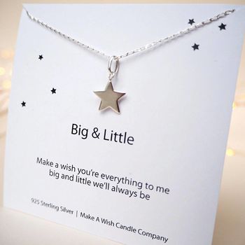 Big And Little Make A Wish Necklace, 2 of 4
