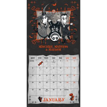 Official The Nightmare Before Christmas 2025 Calendar, 2 of 4