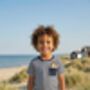 Zippy Navy Stripe T Shirt, thumbnail 7 of 7