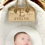 Personalised Baby Initial Wooden Sign, thumbnail 4 of 5