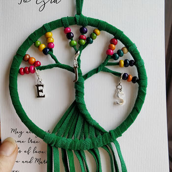 Tree Of Life Personalised Protection Dreamcatcher, 4 of 4