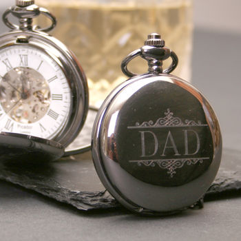 Pocket Watch With Engraved Initials, 4 of 10
