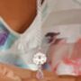 Lotus Pink Cubic Zirconia Sterling Silver Necklace, thumbnail 6 of 9
