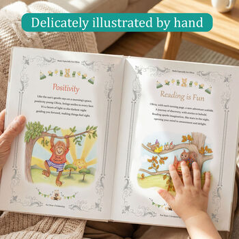 Personalised Words Of Wisdom Christening Gift Book, 8 of 12