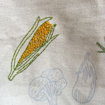 Stitch What You've Grown Gardening Apron Diy Kit, 11 of 12
