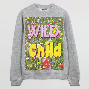 Wild Child Women's Slogan Sweatshirt, 4 of 4