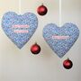 Scandi Berries Festive Heart, thumbnail 4 of 5