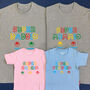 Personalised Super Daddio Family T Shirt Set, thumbnail 5 of 10
