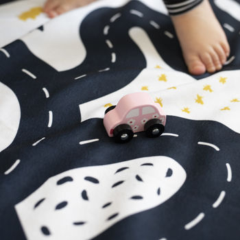 Personalised Special Place Road Map Blanket For Kids, 3 of 4