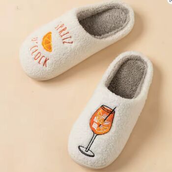 Aperol Spritz Slippers, 2 of 4