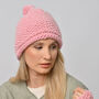 Ivy Hat And Fingerless Gloves Easy Knitting Kit, thumbnail 4 of 7
