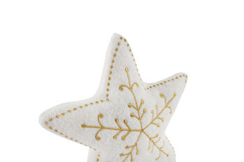 Christmas Felt Gold Star Tree Topper | Festive Decor | Christmas Decoration | Seasonal, 7 of 7