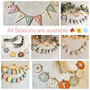 Wooden Autumn Bunting Decorations, thumbnail 5 of 5