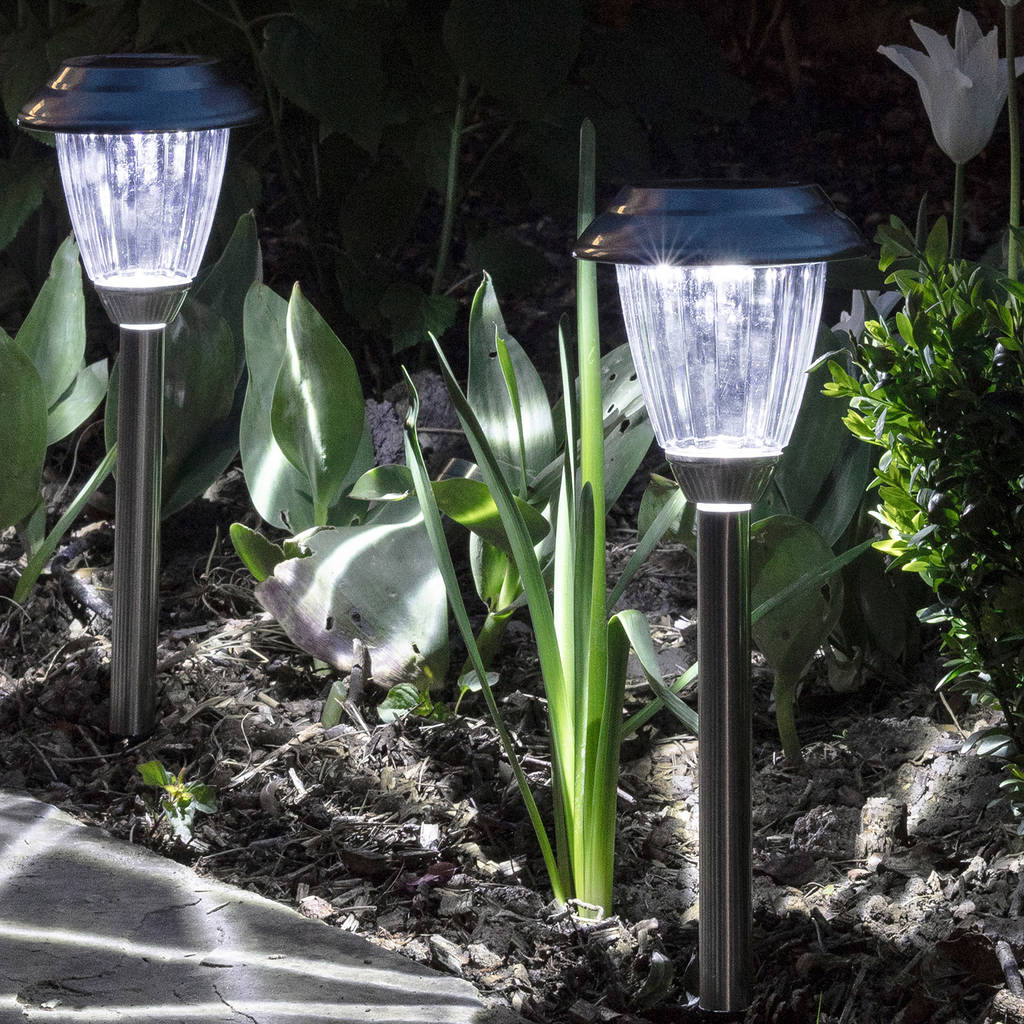 Three Winchester Solar Stake Lights By Lights4fun | notonthehighstreet.com