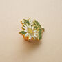 Daisy Flower Enamel Pin Badge, thumbnail 4 of 10