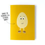 Egg Plantable Easter Card, thumbnail 3 of 4