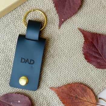 Personalised Dad Photo Keyring Gift, 5 of 6