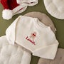 Personalised Name Gingerbread Children's Christmas Jumper, thumbnail 5 of 5