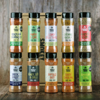 World Flavours Rub And Seasoning Gift Set, 12 of 12