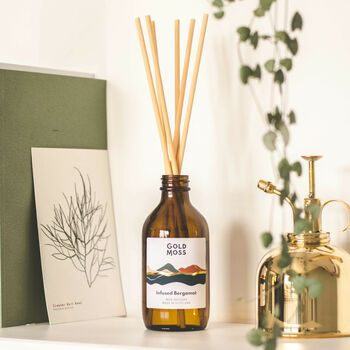 Infused Bergamot Uplifting Eco Friendly Reed Diffuser, 2 of 4