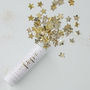 Gold Foiled Star Compressed Air Confetti Canon Shooter, thumbnail 1 of 3