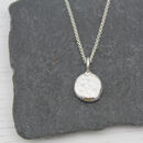 Sterling Silver Nugget Large Pendant By Lucy Kemp Silver Jewellery ...