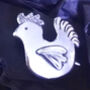 Silver Chicken Brooch, thumbnail 1 of 6
